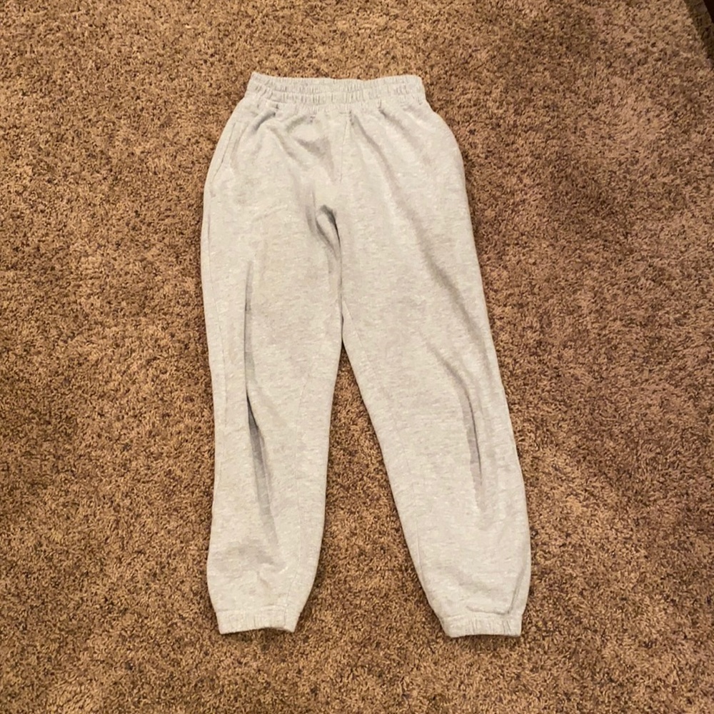 Grey joggers